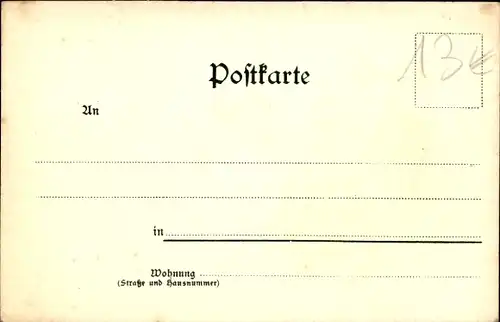 Litho Trachten Schwarzwald, Paar auf einer Bank