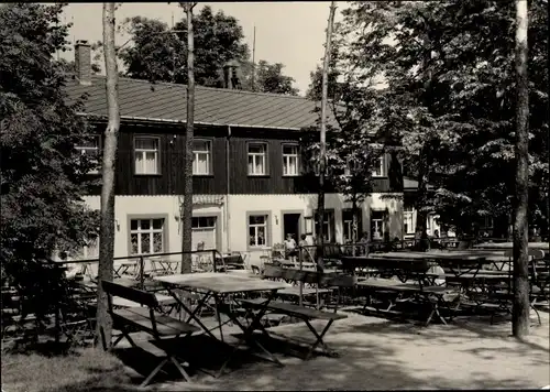 Ak Bad Schandau an der Elbe, Berggaststätte Fels Lilienstein