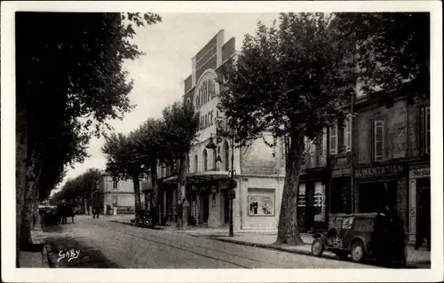 Ak Saintes Charente-Maritime, Avenue Gambetta