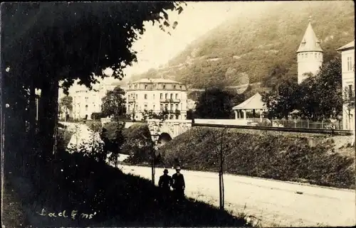 Foto Bad Ems an der Lahn, Teilansicht, Straßenpartie