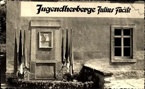 Ak Königstein an der Elbe Sächsische Schweiz, Jugendherberge Julius Fucik