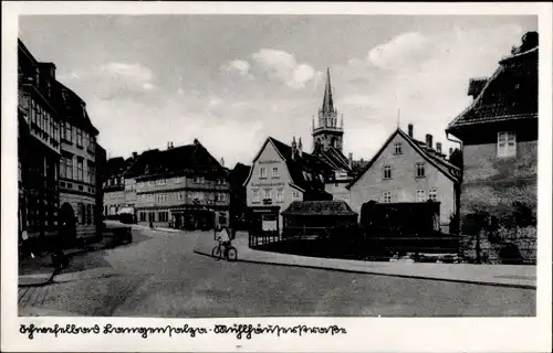 Ak Bad Langensalza in Thüringen, Mühlhäuser Straße