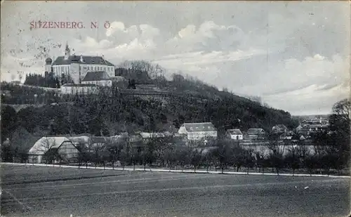 Ak Sitzenberg Reidling Niederösterreich, Schloss