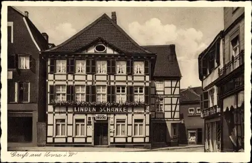 Ak Unna in Westfalen, Gasthaus Zur Lindenschänke, Braustübl