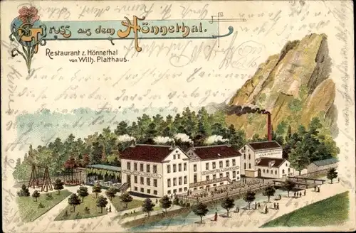 Litho Balve Nordrhein Westfalen, Restaurant zum Hönnetal