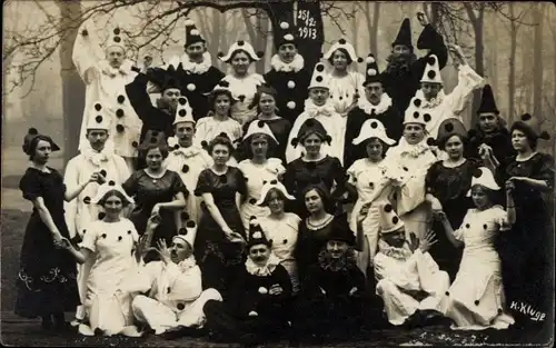 Foto Ak Unna in Westfalen, Musik Verein, Fest 1913