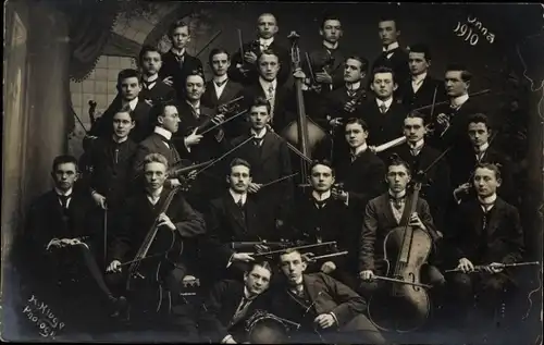 Foto Ak Unna in Westfalen, Kurorchester 1910