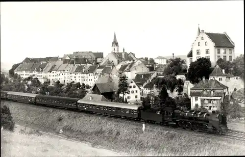 Foto Ak Fotograf Carl Bellingrodt, Deutsche Eisenbahn, Dampflokomotive
