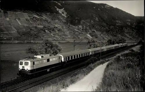 Foto Ak Fotograf Carl Bellingrodt, Deutsche Eisenbahn, Lokomotive