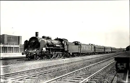 Foto Ak Fotograf Carl Bellingrodt, Deutsche Eisenbahn, Dampflokomotive