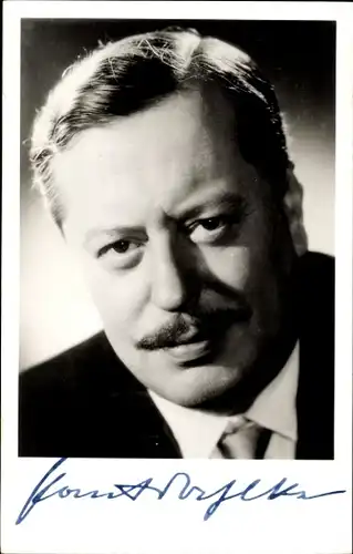 Ak Schauspieler Paul Dahlke, Portrait, Autogramm