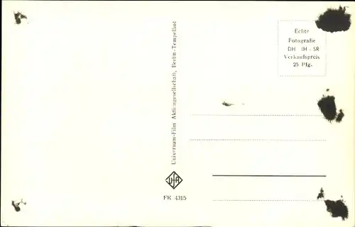 Ak Schauspieler Joachim Hansen, Portrait, Autogramm