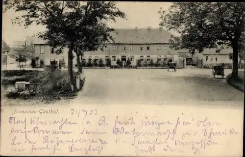 Ak Oberhof im Thüringer Wald, Domainen Gasthof