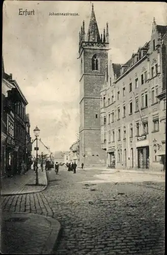 Ak Erfurt in Thüringen, Johannesstraße