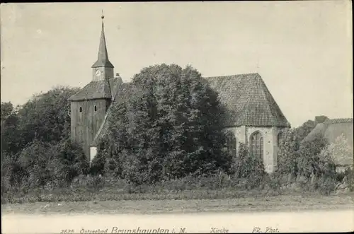 Ak Ostseebad Brunshaupten Kühlungsborn, Kirche