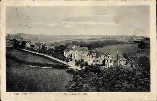 Ak Unna in Westfalen, Bornekampstraße