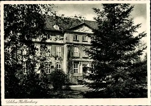 Ak Schlitz in Hessen, Schloss Hallenburg