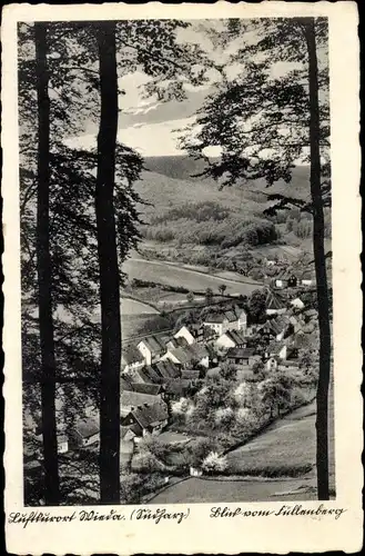 Ak Wieda Walkenried Harz, Südharz, Blick vom Füllenberg