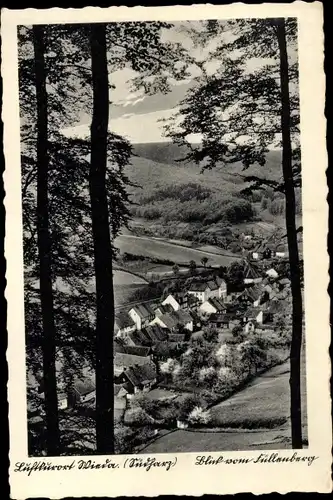 Ak Wieda Walkenried Harz, Südharz, Blick vom Füllenburg