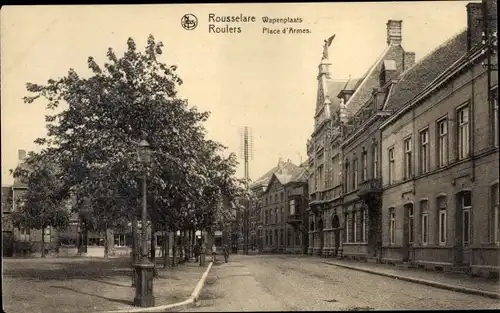 Ak Roeselare Roeselaere Rousselare Roeselare Westflandern, Place d'Armes