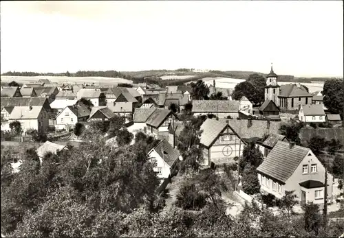 Ak Strassberg Harzgerode im Harz, Blick auf den Ort