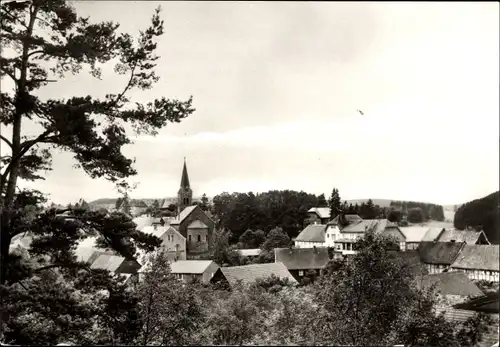 Ak Güntersberge Harzgerode am Harz, Teilansicht