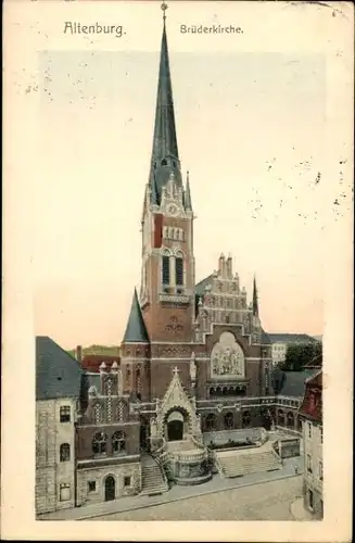 Ak Altenburg in Thüringen, Brüderkirche