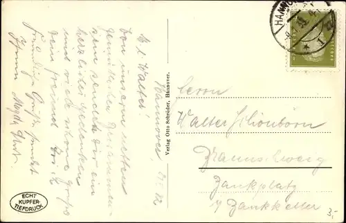 Ak Hannover in Niedersachsen, Marktkirche