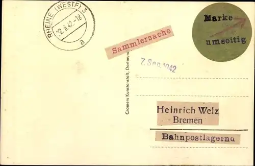 Ak Rheine in Westfalen, Falkenhof