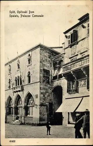 Ak Split Spalato Kroatien, Palazzo Comunale