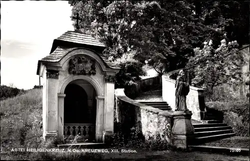 Ak Heiligenkreuz Niederösterreich, Abtei, Kreuzweg, XIII. Station