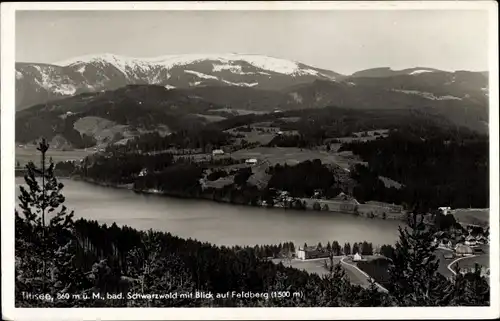 Ak Titisee Neustadt im Breisgau Hochschwarzwald, Feldberg, Panorama