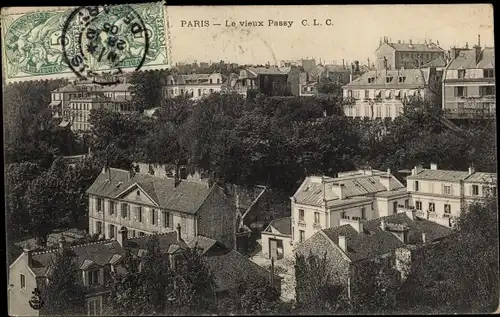 Ak Paris XVI Passy, Panorama