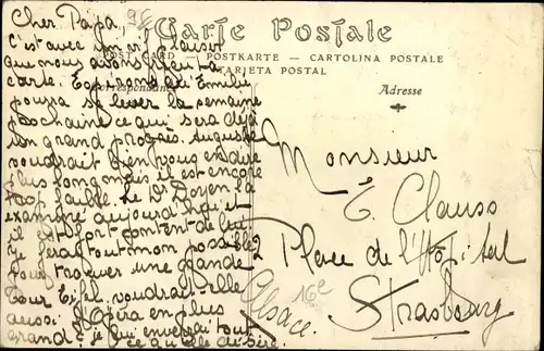 Ak Paris XVI Passy, Rue Spontini