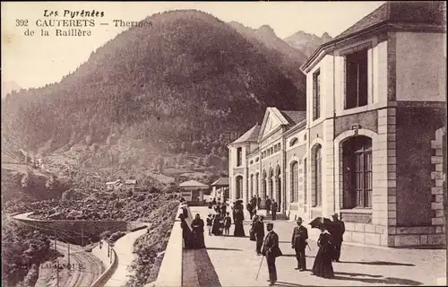 Ak Cauterets Hautes Pyrénées, Thermes de la Raillere