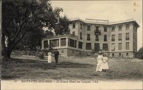 Ak Saint Cyr sur Mer Var, Grand Hotel des Lacques