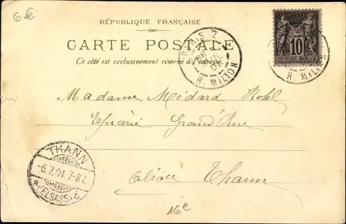 Ak Paris VIII, Triumphbogen, Arc de Triomphe, Champs Elysees