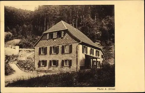 Ak Échéry Eckerich Sainte Marie aux Mines Markirch Elsass Haut Rhin, Zillhardthof