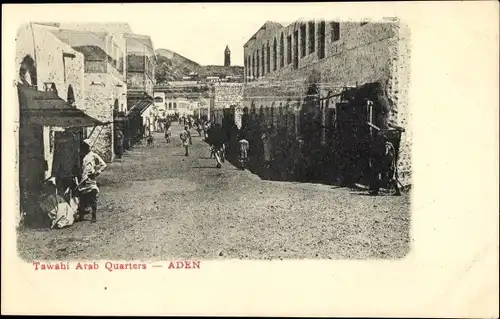 Ak Aden Jemen, Tawahi, Arabisches Viertel