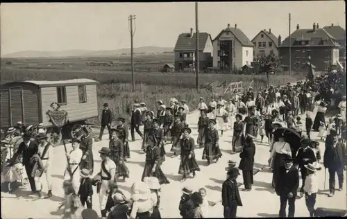 Foto Ak Fellbach in Württemberg, Turnerbund, Festzug