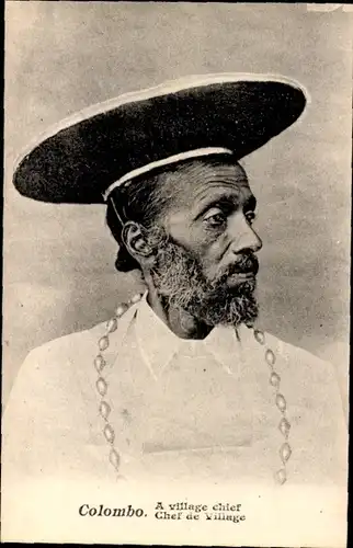 Ak Colombo Sri Lanka Ceylon, Dorfkoch