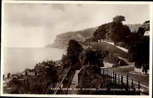 Ak Shanklin Isle of Wight England, Keat's Green, Dunnose Point