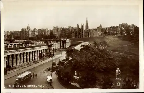 Ak Edinburgh Schottland, The Mound