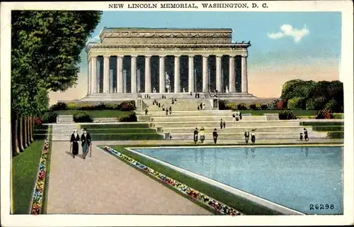 Ak Washington DC USA, New Lincoln Memorial