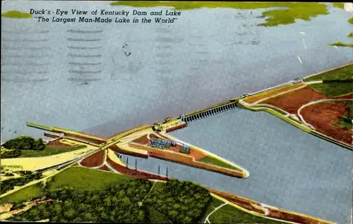 Ak Kentucky USA, Kentucky Dam, Lake