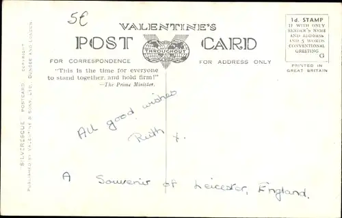 Ak Leicester East Midlands England, Gallowtree Gate