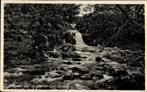 Ak Llanbedr Wales, Wasserfälle in der Nähe des Cwm Bychan Lake