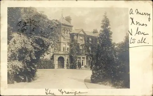 Ak Northampton Northamptonshire England, Schloss