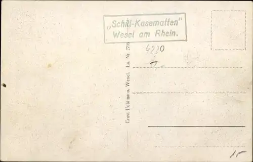 Künstler Ak Herrfurth, Oskar, Der letzte Gang der elf Schill'schen Offiziere, Wesel 1809