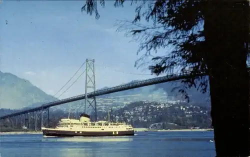 Ak Vancouver British Columbia Kanada, Fährschiff Princess Nanaimo, CPR